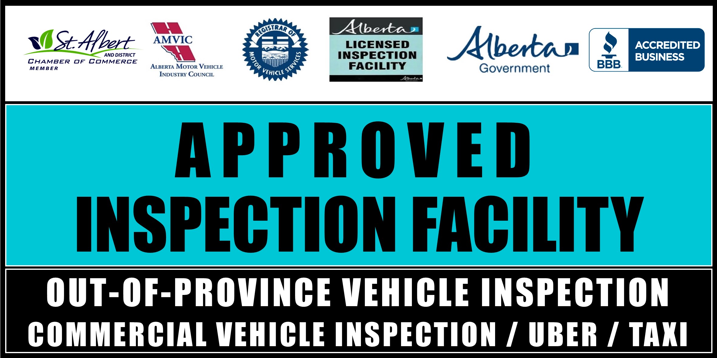 All types of vehicle inspections