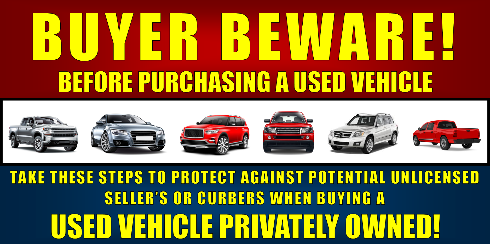 Buyer Beware when Buying a used Vehicle Privately in Edmonton and Alberta!
