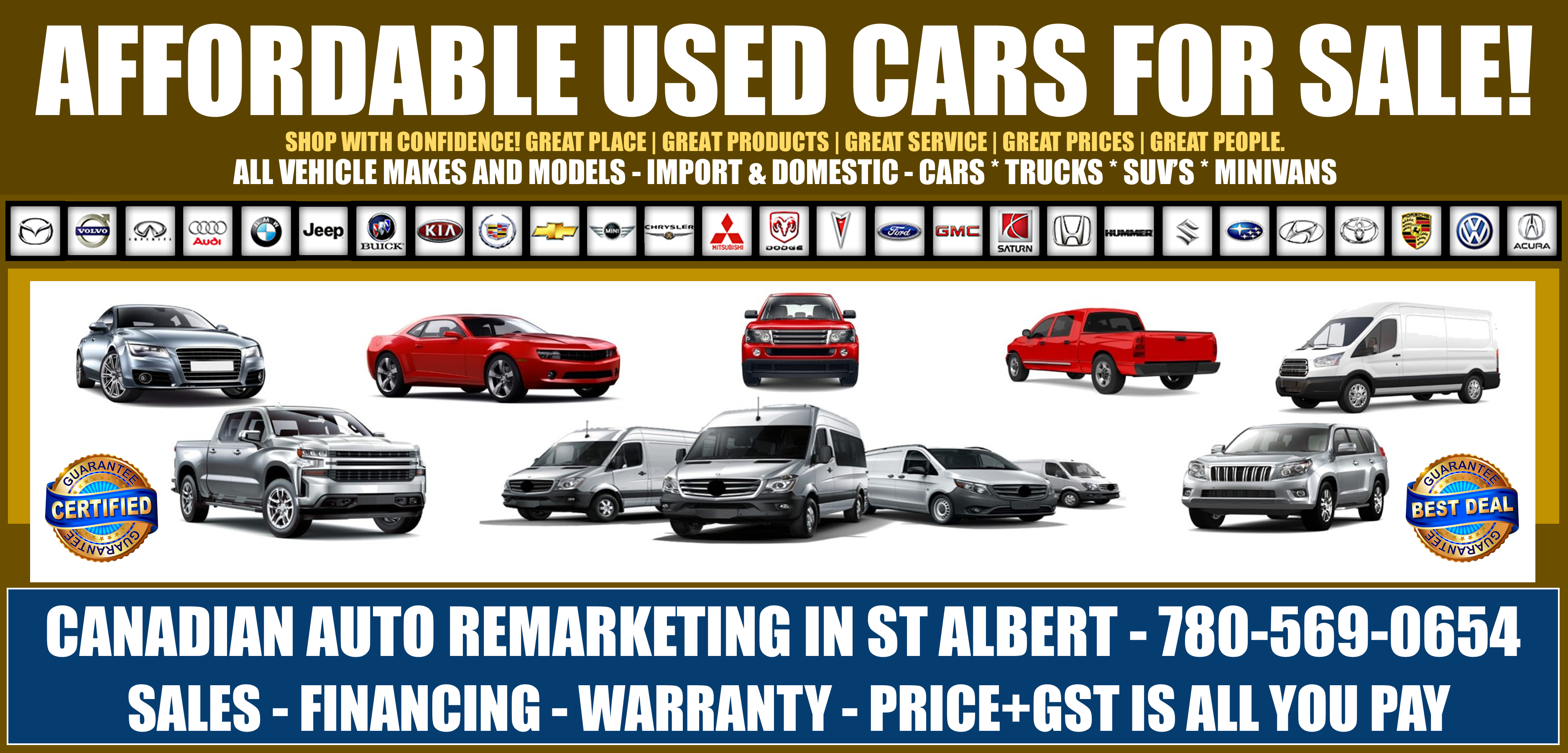 Need affordable used cars? 