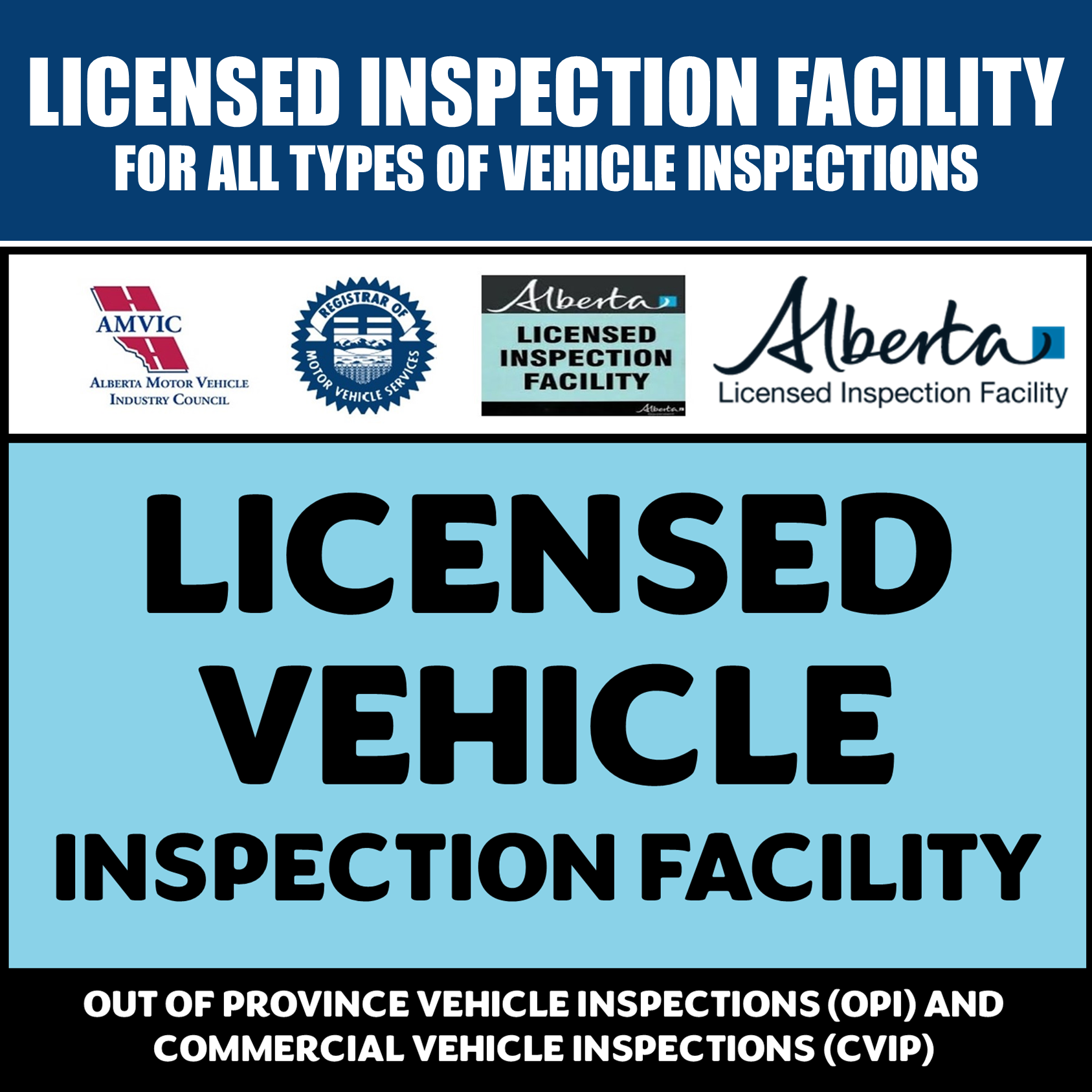 LICENSED VEHICLE INSPECTION FACILITY