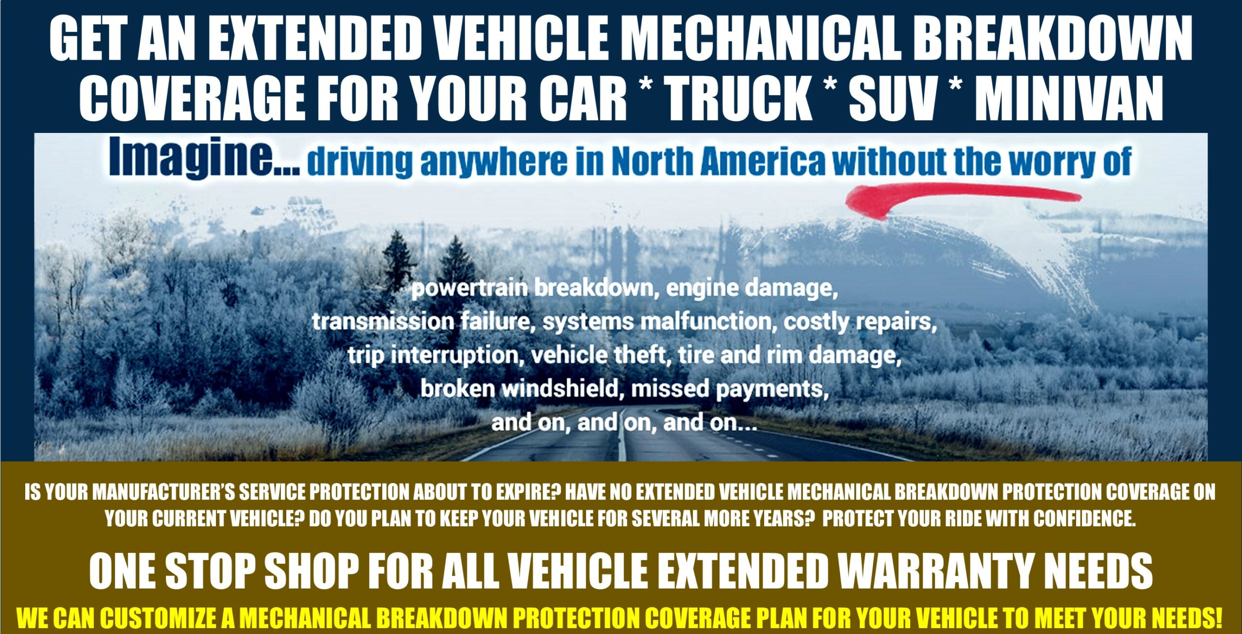get an extended vehicle warranty for your vehicle.